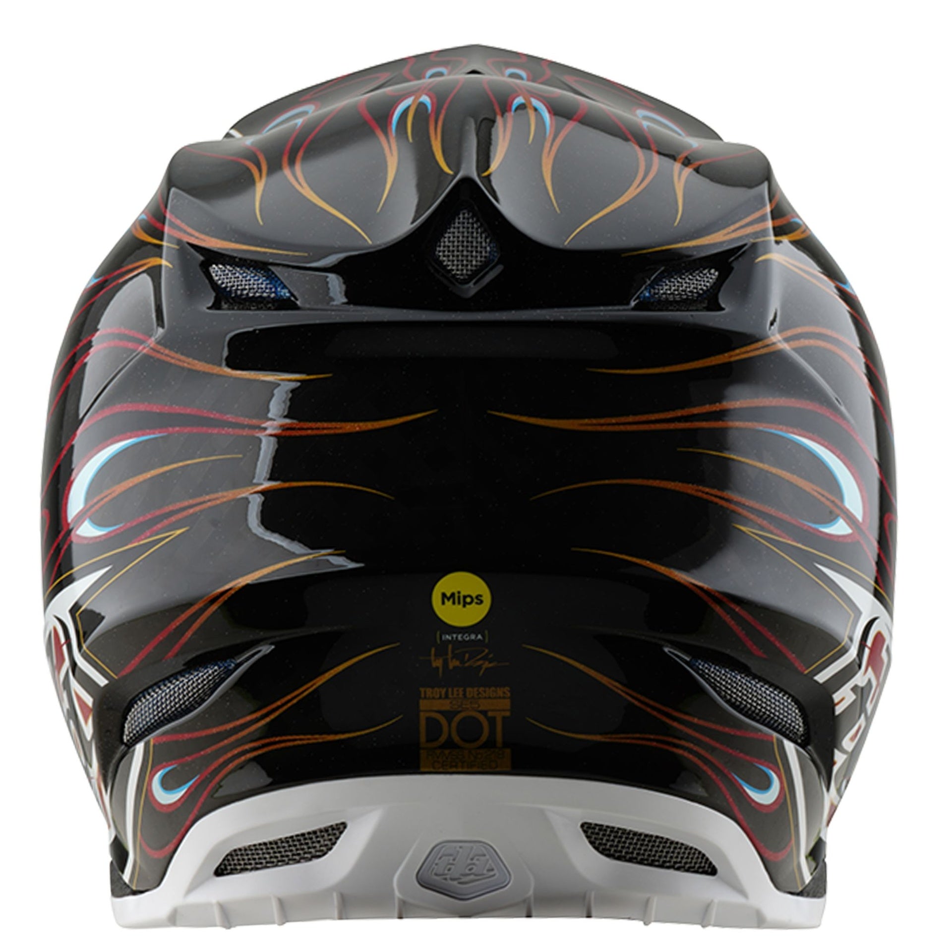 Casco Troy Lee Designs Se5 Ece de Carbón Torched Black / Red